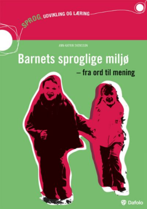 Barnets sproglige miljø