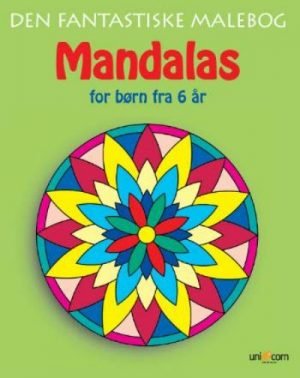 Mandalas - den fantastiske malebog 6 år