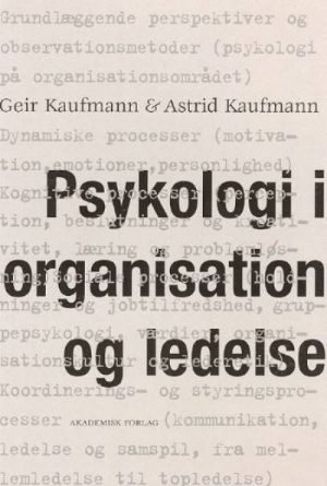 Psykologi i organisation og ledelse