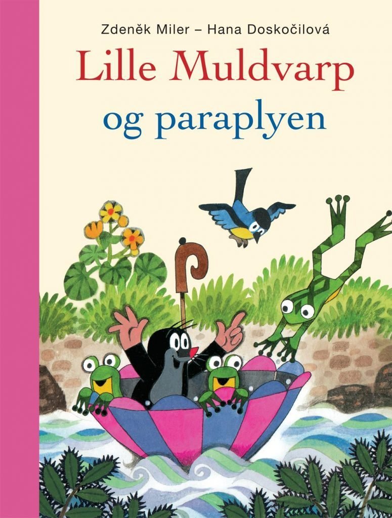 Lille Muldvarp og paraplyen-0