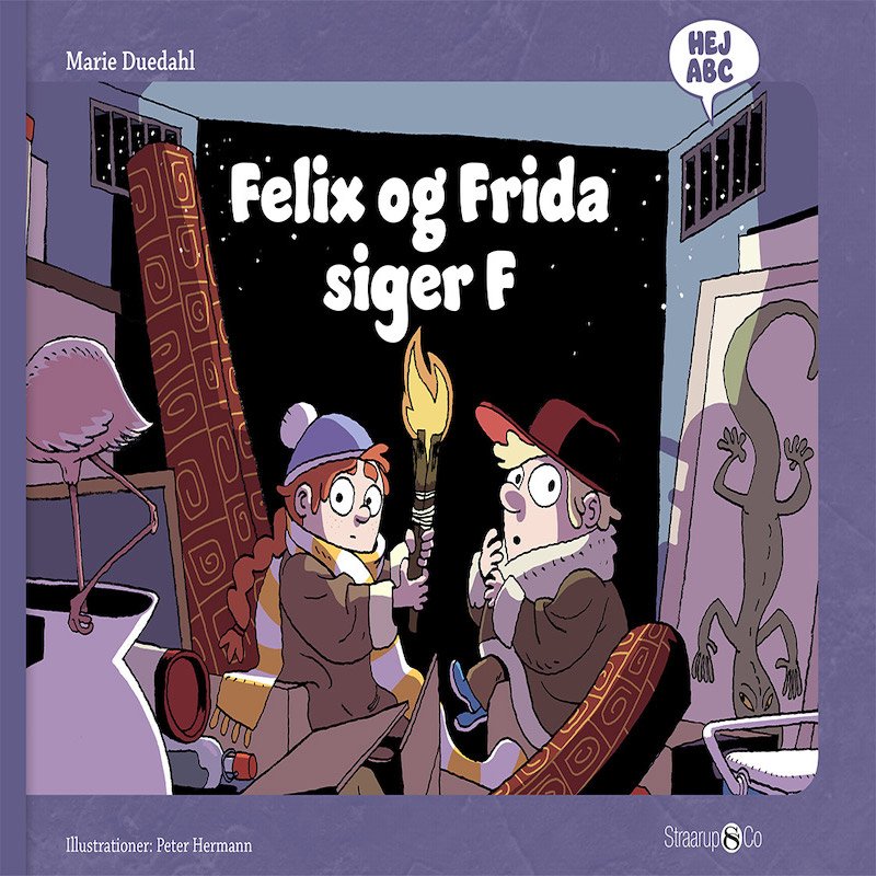 Hej ABC - Felix og Frida siger F